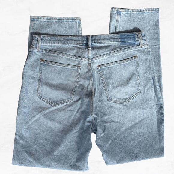 Abercrombie & Fitch 90s Straight Leg Blue Jeans - Picture 3 of 4